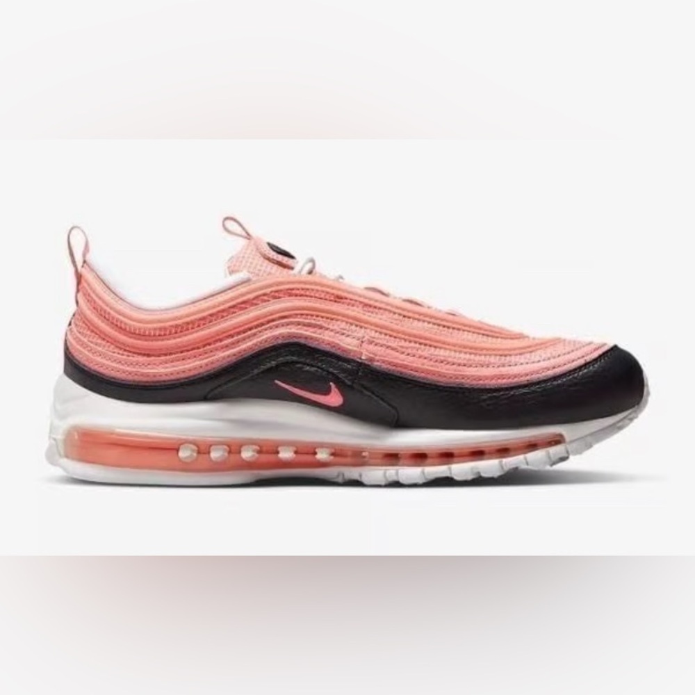 Nike Women's Air Max 97 Pink and Black Sneakers